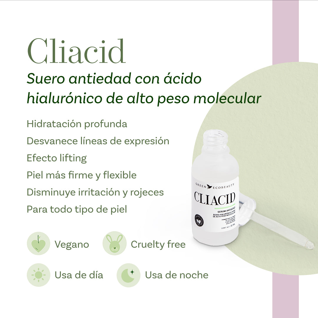 Serum Facial de Ácido Hialurónico Antiedad (30 ml)