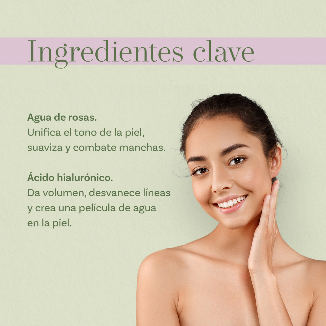 Parches de Hidrogel para Ojeras con Agua de Rosas y Ácido Hialurónico