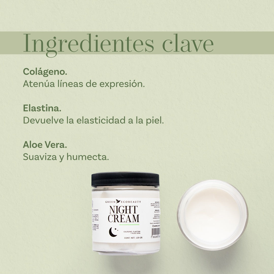 Crema Anti Arrugas Con Colágeno Y Elastina