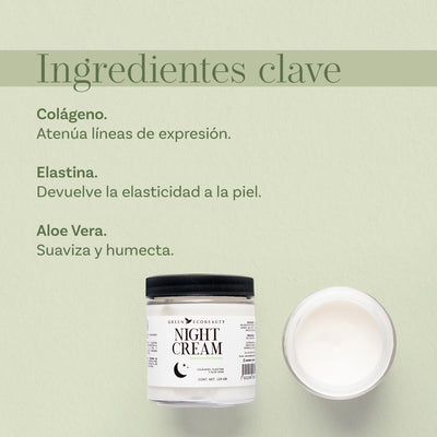 Crema Anti Arrugas Con Colágeno Y Elastina