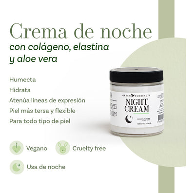 Crema Anti Arrugas Con Colágeno Y Elastina